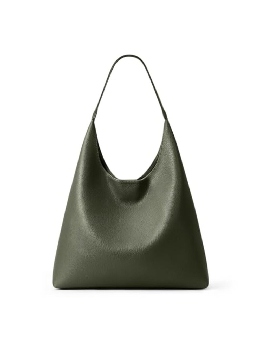Slouchy Hobo Bag Vegan Leather Suede Tote Weekender Shoulder Purse